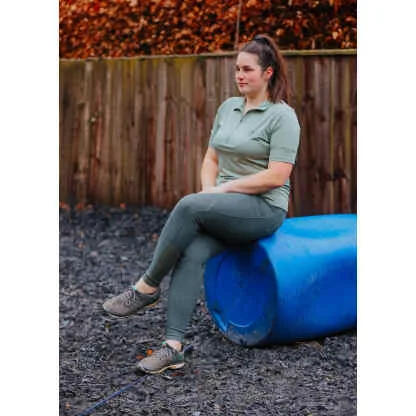 Light Olive Short Sleeve Baselayer Summer Weight