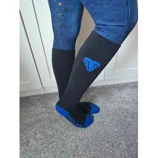 Freedom Socks Black and Blue