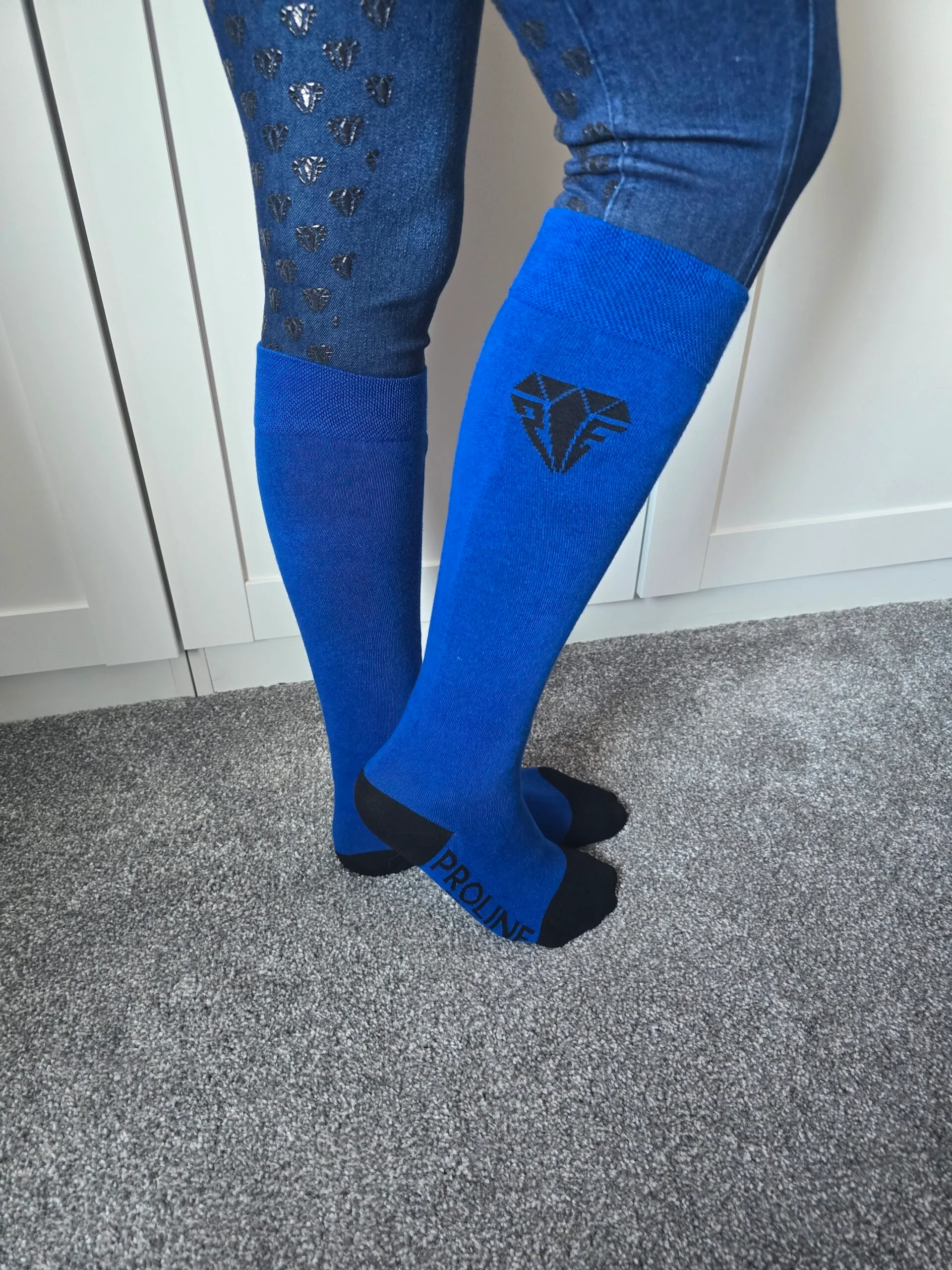 Freedom Socks Royal and Black