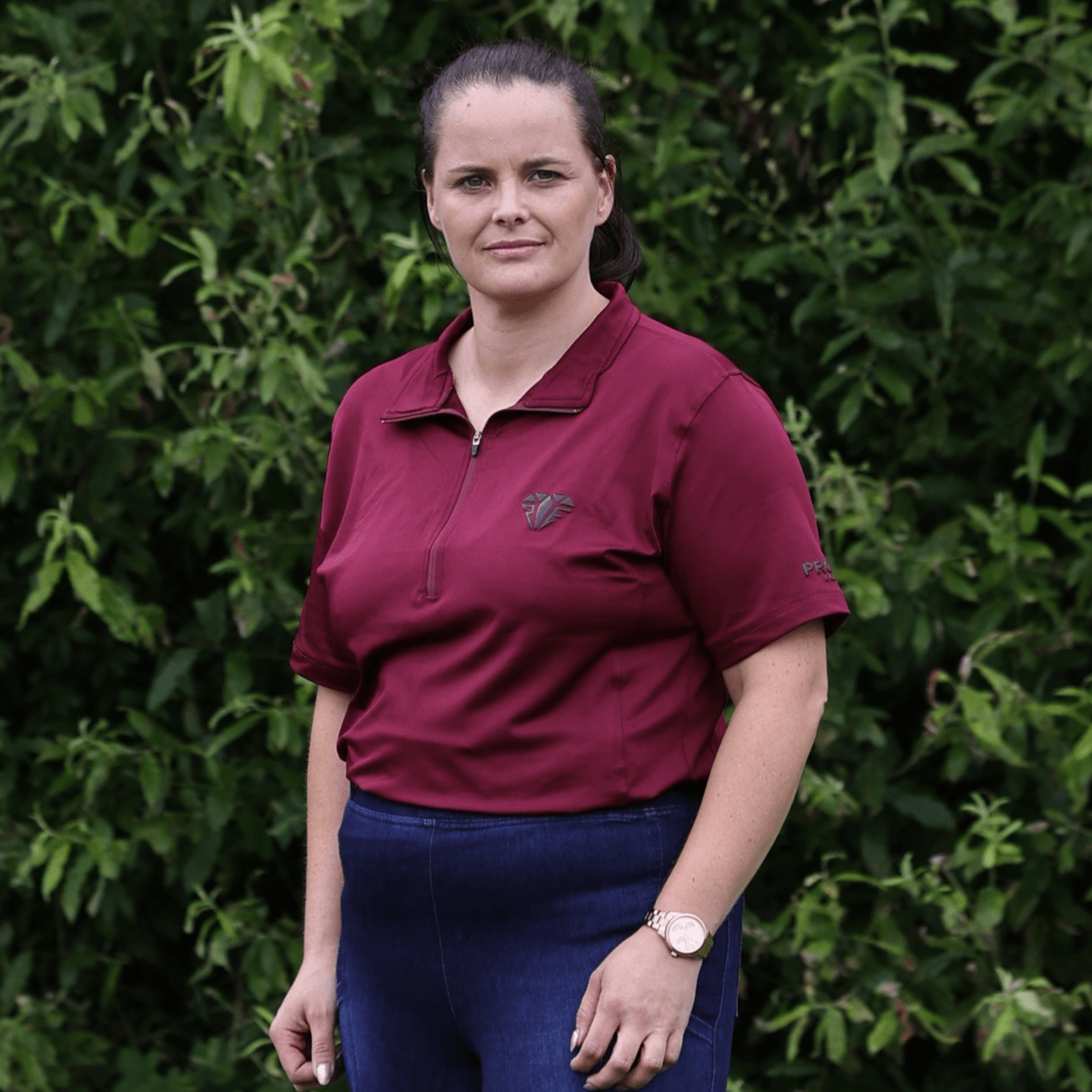 Proline Equine Freedom AirTec Lightweight Base Layer Burgundy