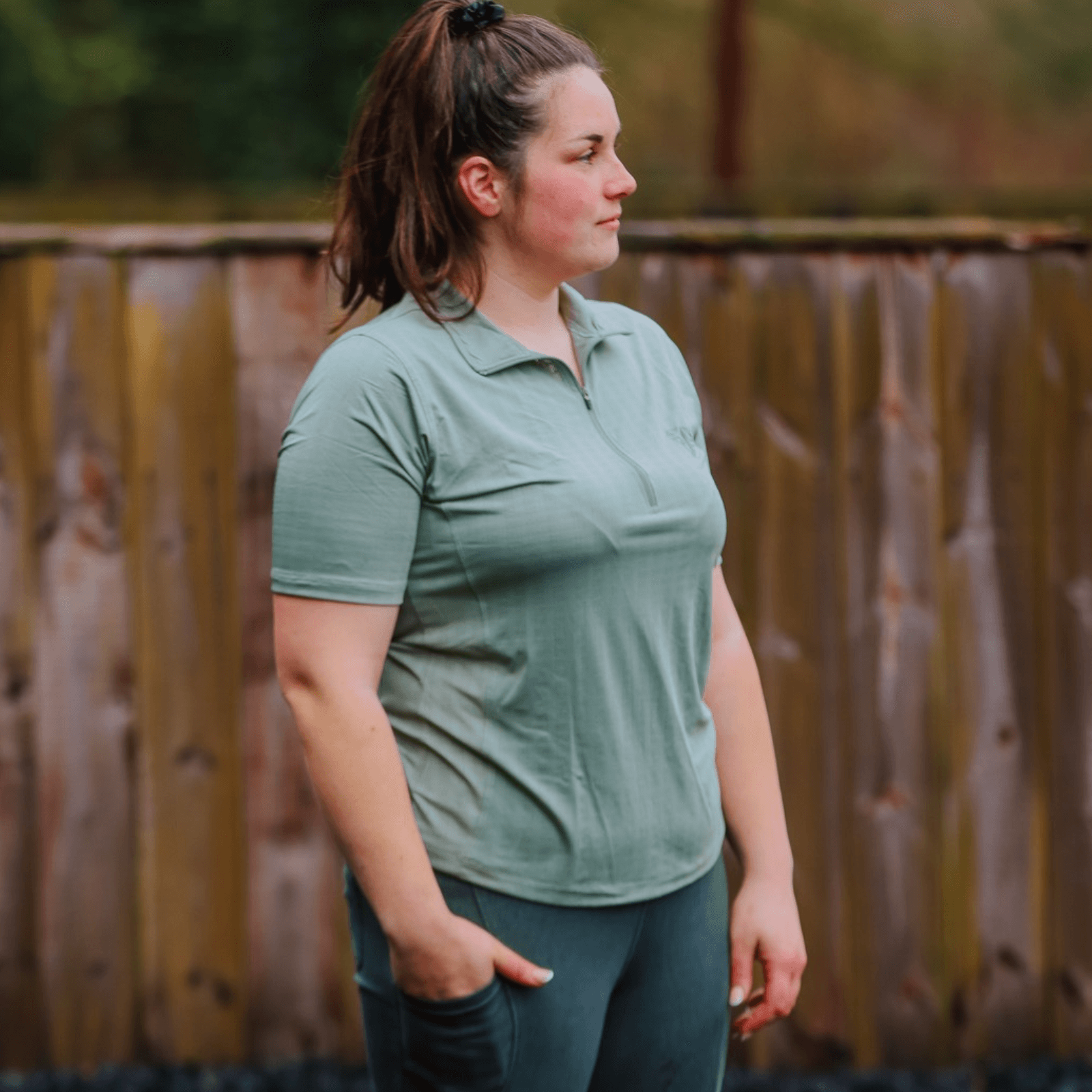 Proline Equine Freedom AirTec Lightweight Base Layer Light Olive