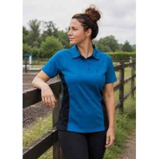 Freedom Silhouette Polo in Petrol/Black